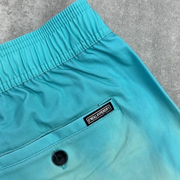 🔹O’NEILL🔹STOCKTON PRINTE- WAIST hybrid elastic waist every day shorts swim dry - Picture 8 of 10